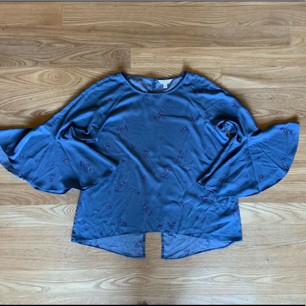 Lauren Conrad blue dress shirt. Size XL